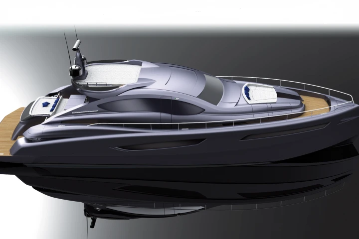 The Air Supported Vessel uses a cushion of air to increase speed and improve efficiency (Image: Effect Ships International AS)