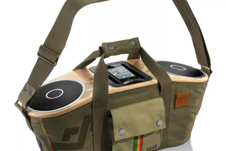 The House of Marley recently celebrated a certain Reggae legend's birthday with the release of the Bag of Rhythm portable stereo speaker system