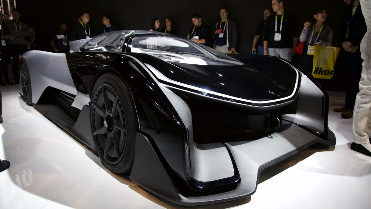 Faraday Future shows off electric FFZERO1 Concept