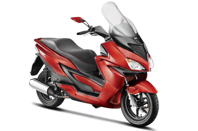 The Hero ZIR scooter