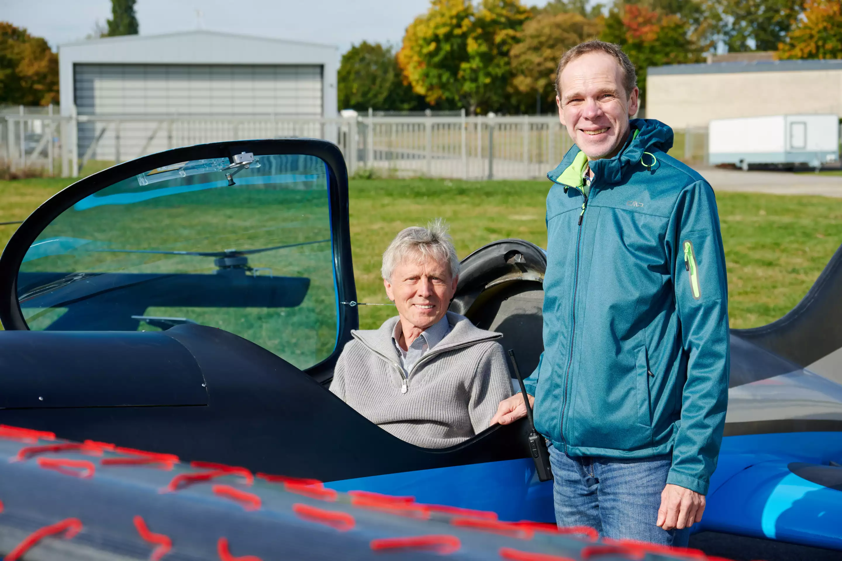 Michael Kügelgen, seated, and Thomas Senkel