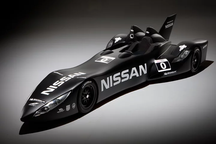The Nissan Deltawing experimental race car