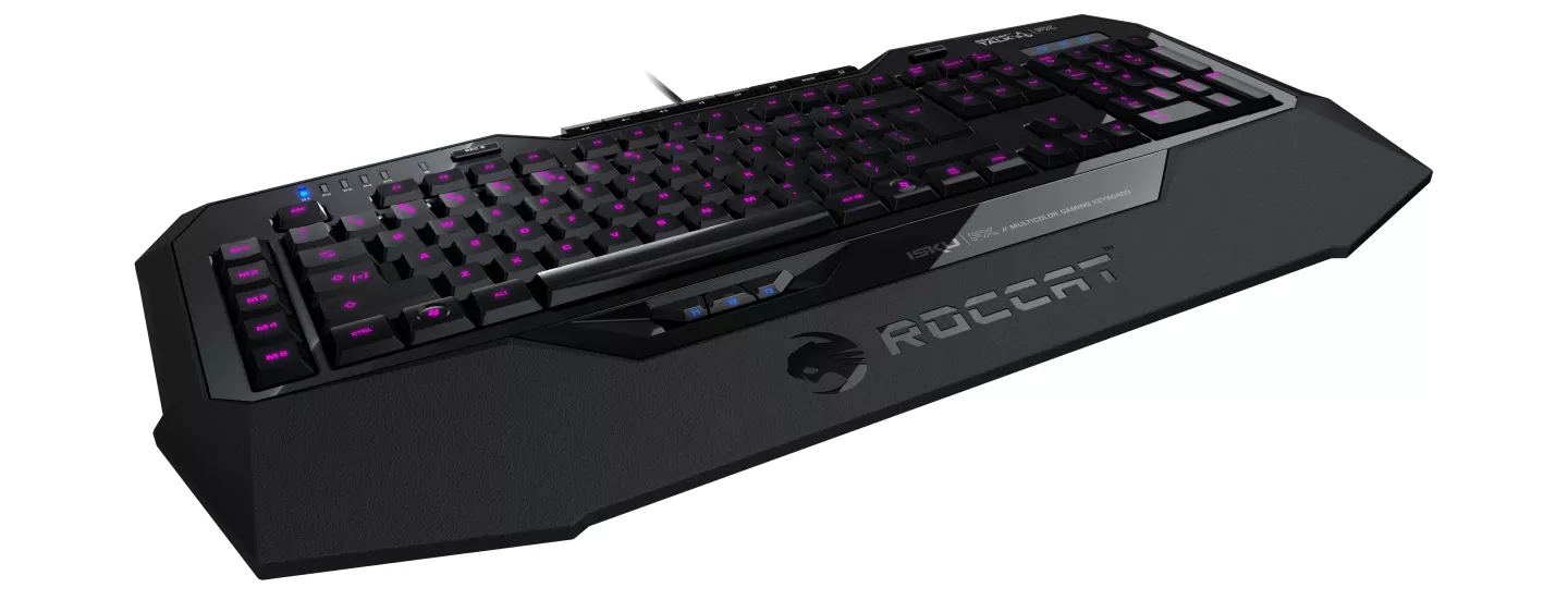 This newest version still uses an Easy-Shift[+] key duplication system that allows for a total of 36 macro keys, which includes three thumbster keys