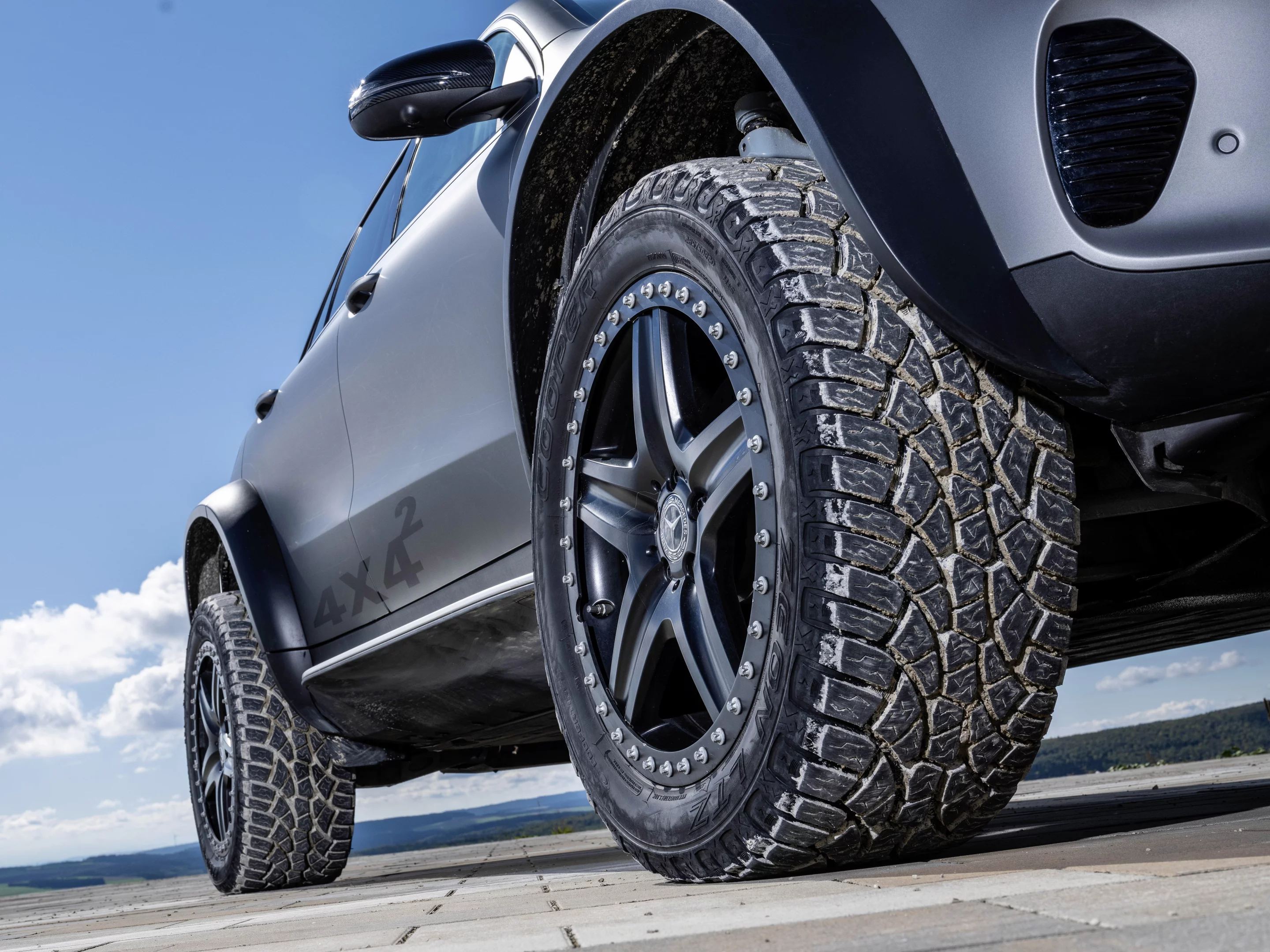 Cooper Zeon LTZ tires on 20-in wheels