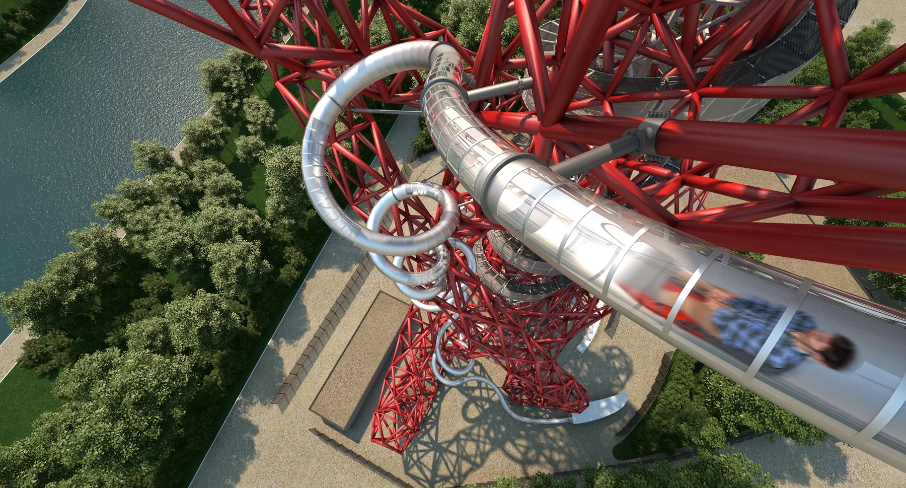 The slide will be 178-m (584-ft) long and 76-m (249-ft) high