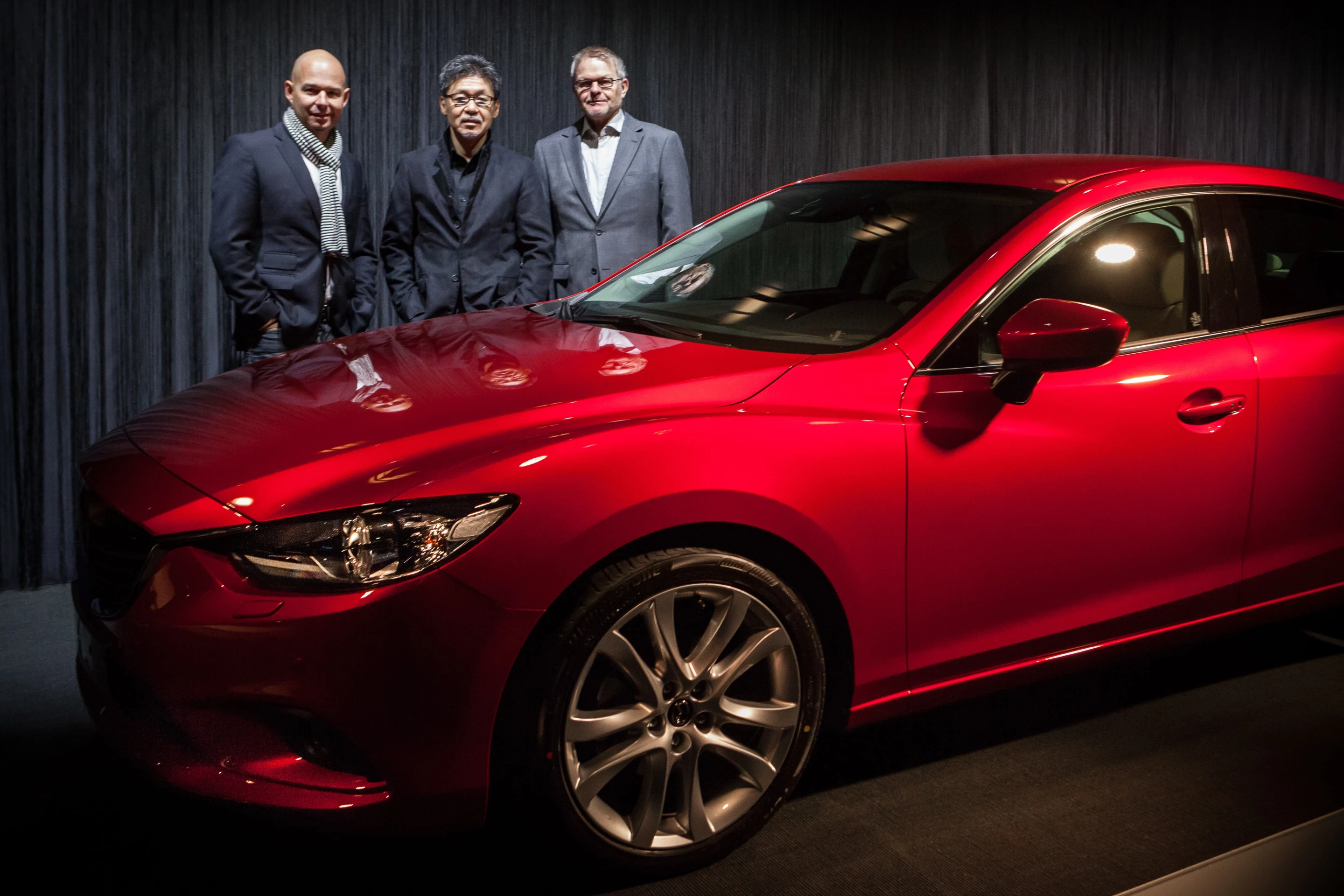 The Mazda6 with Derek Jenkins, Ikuo Maeda and Peter Birtwhistle