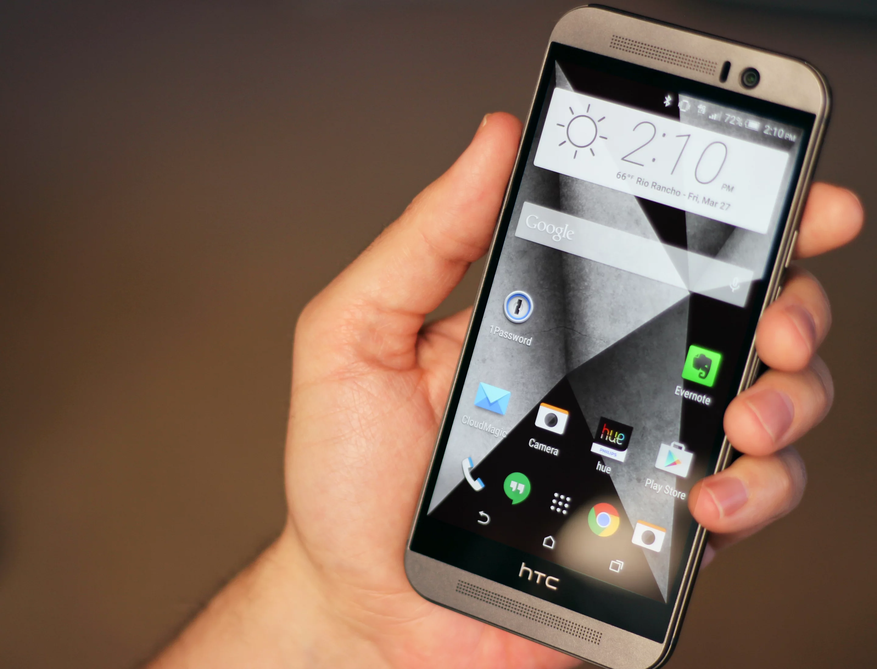 HTC Sense is back, now layered over Android Lollipop (Photo: Will Shanklin/Gizmag.com)