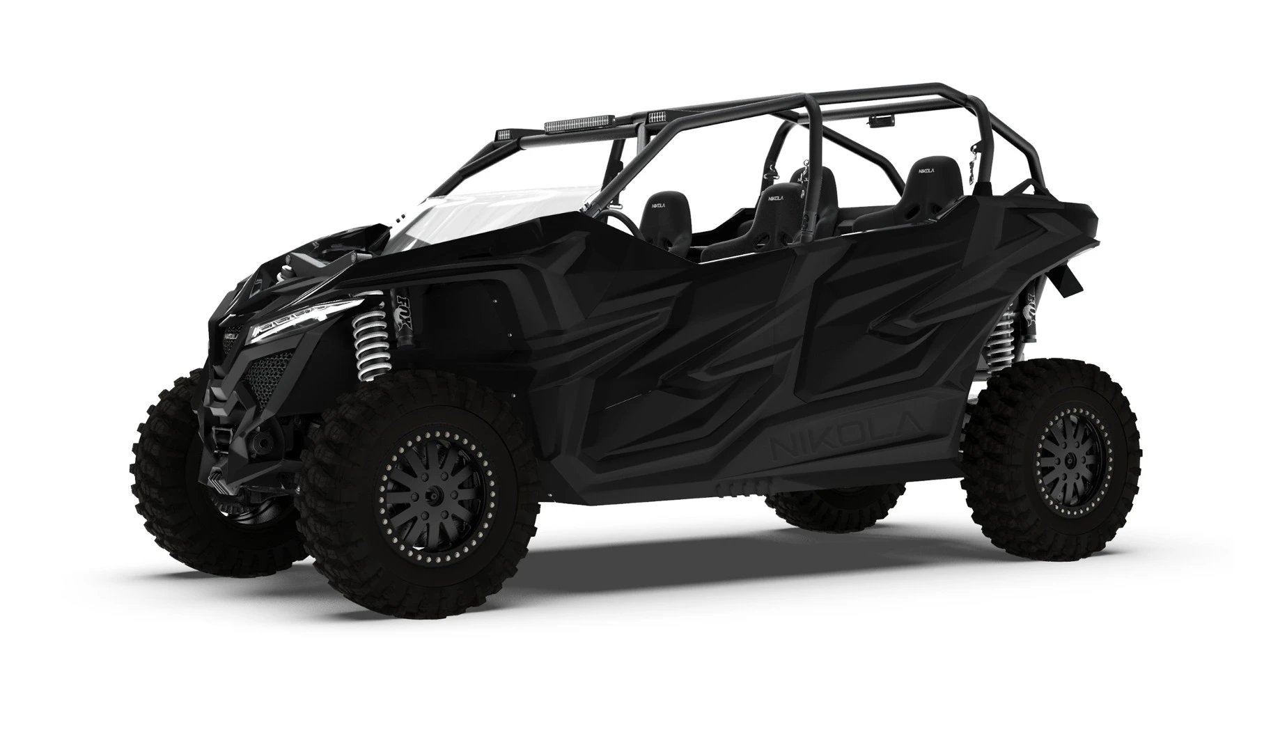 The Nikola NZT will weigh between 2,300 and 4,200 lb, making it very heavy for a side-by-side