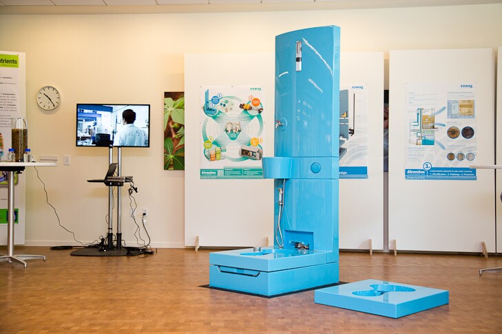 The “Diversion” squatting toilet from eawag (Photo: Bill & Melinda Gates Foundation/Michael Hanson)