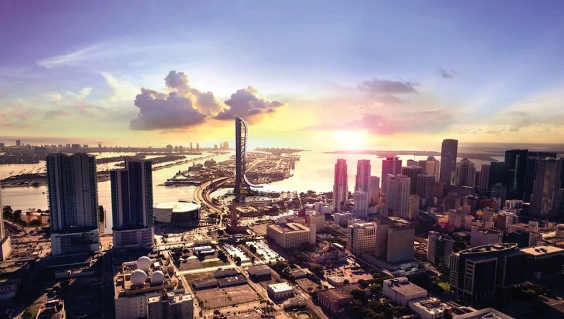 Once complete, SkyRise Miami will be the tallest tower in Florida (Image: SkyRise Miami)