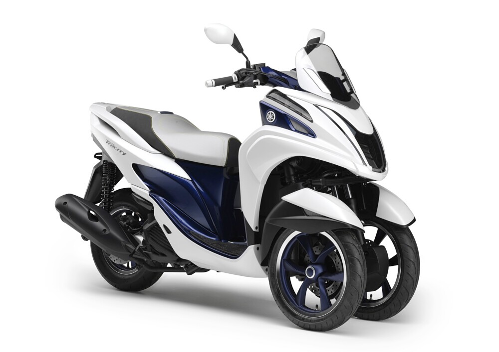 Yamaha joins the threewheel motorcycle trend with the Tricity