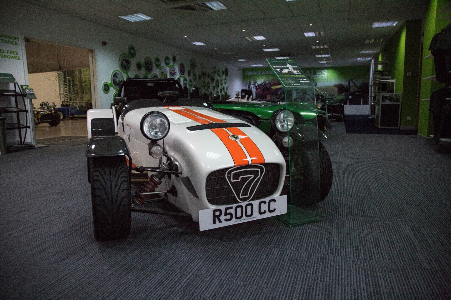 This R500 Superlight shot to fame after setting a lap record around Top Gear's test track