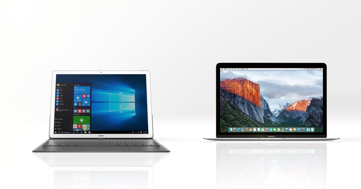 HUAWEI MATEBOOK 14 2022 VS MACBOOK visual data 4