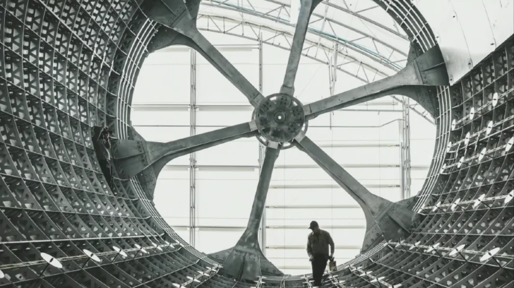 Cylinder section of SpaceX's BFR