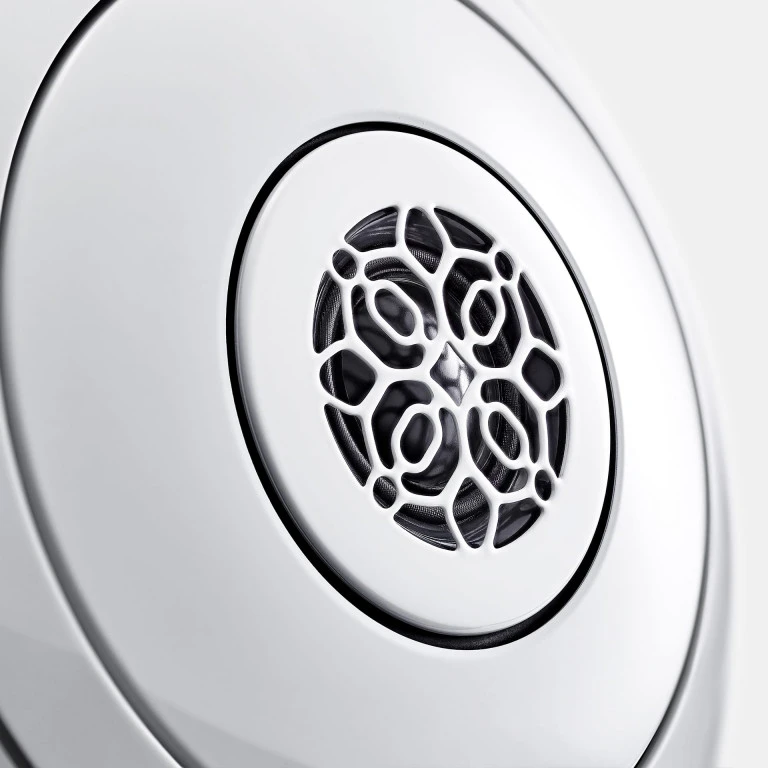 Close-up of the Phantom's aluminum tweeter