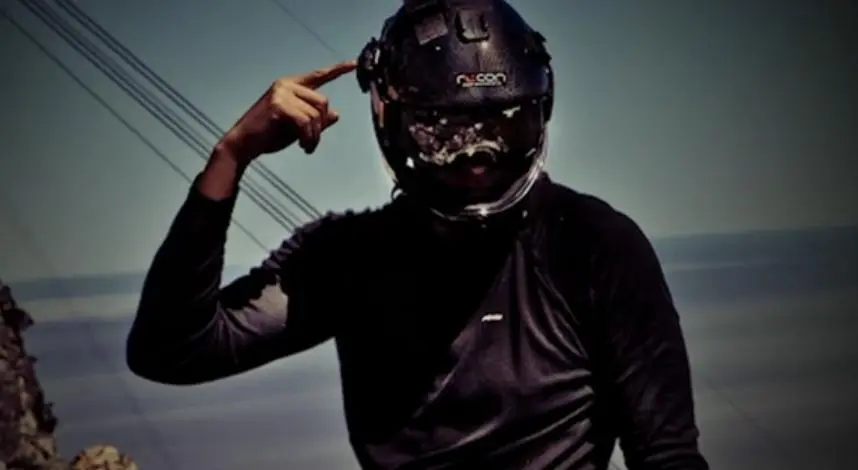Jeb Corliss has been testing a prototype Flight HUD