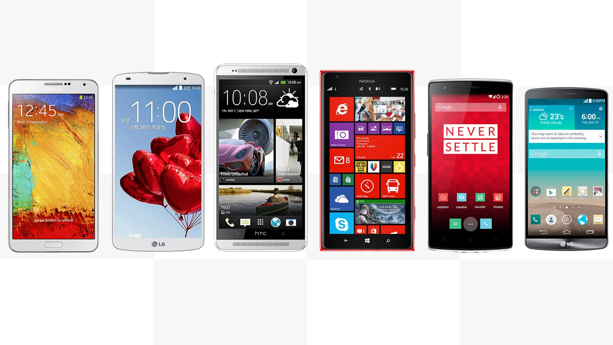 Gizmag compares the best phablets you can buy today