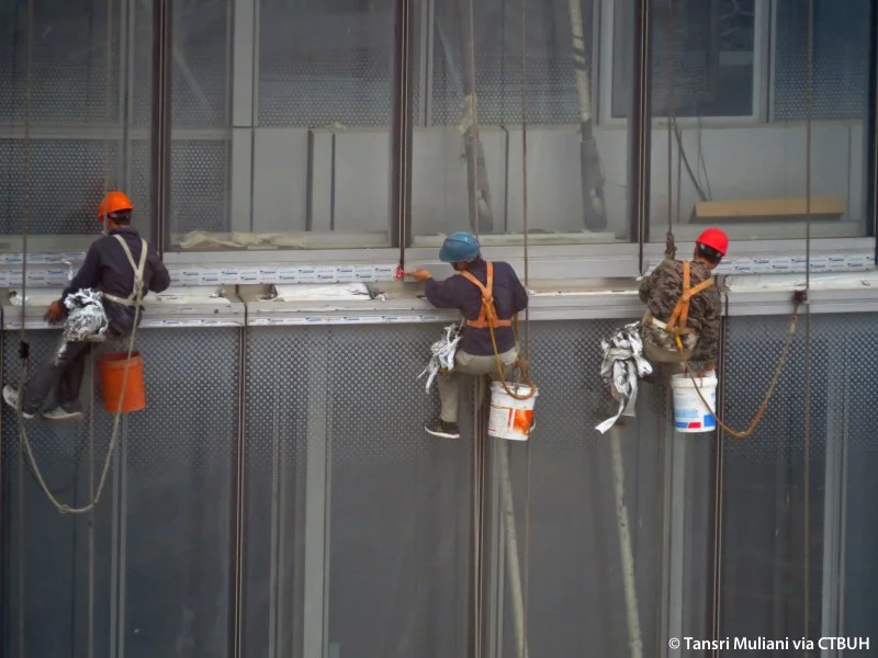 Following six years of construction, work has officially been completed on the world's second-tallest skyscraper, the Shanghai Tower