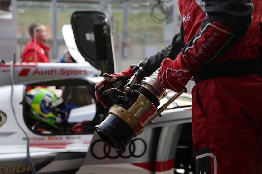 Lucas di Grassi in the R18 e-tron quattro