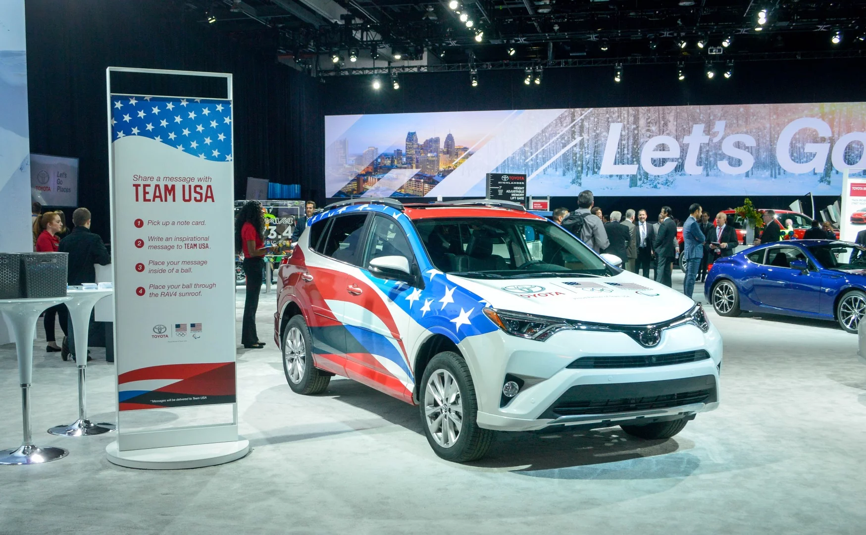 Toyota gets ready for the upcoming Winter Olympic Games
