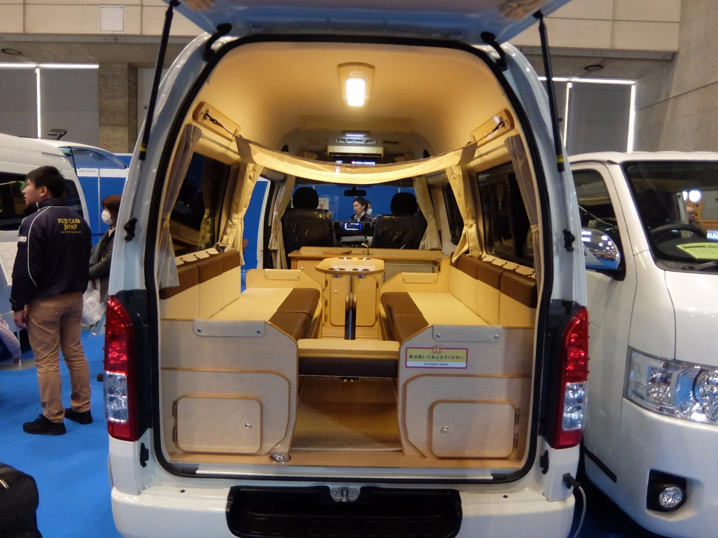 This Class B conversion would be perfect for a family conference