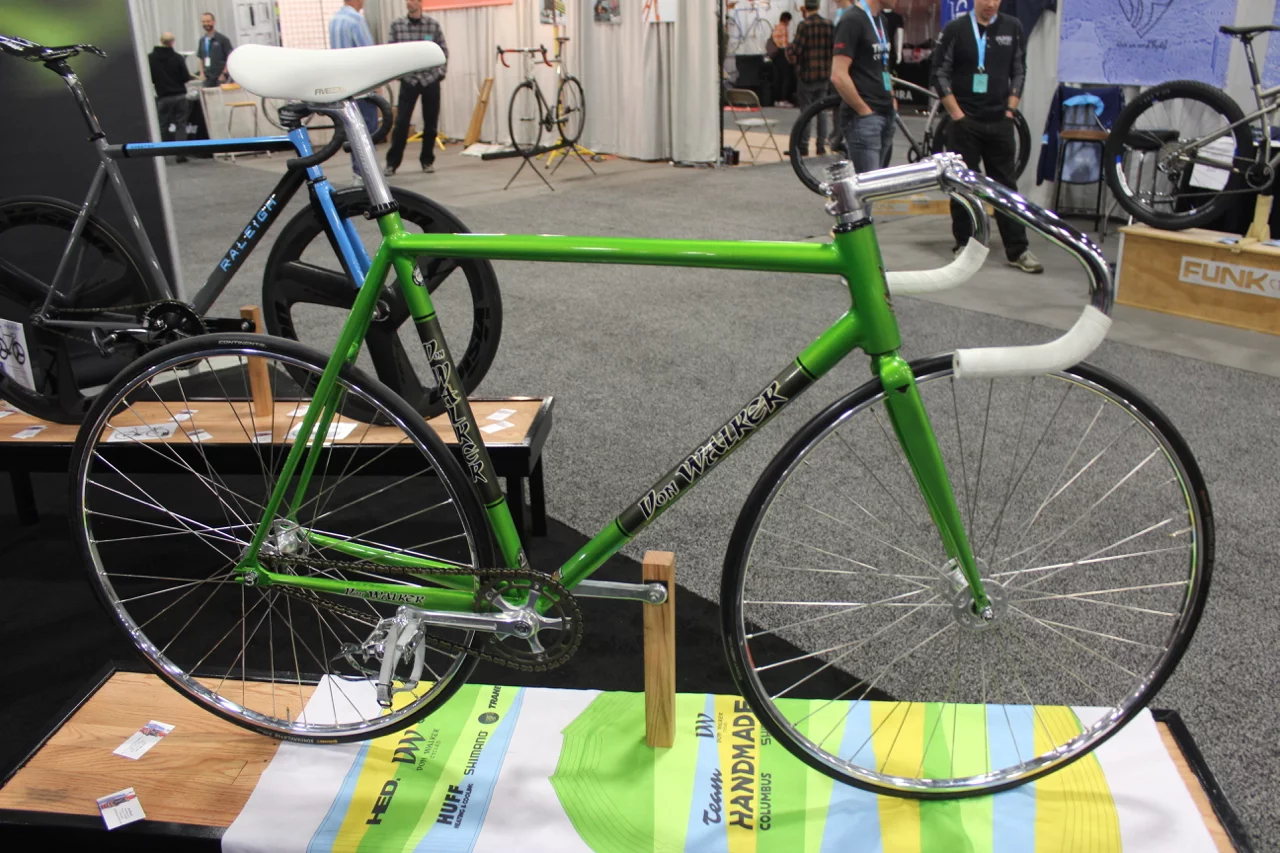 A green beauty from Don Walker Cycles