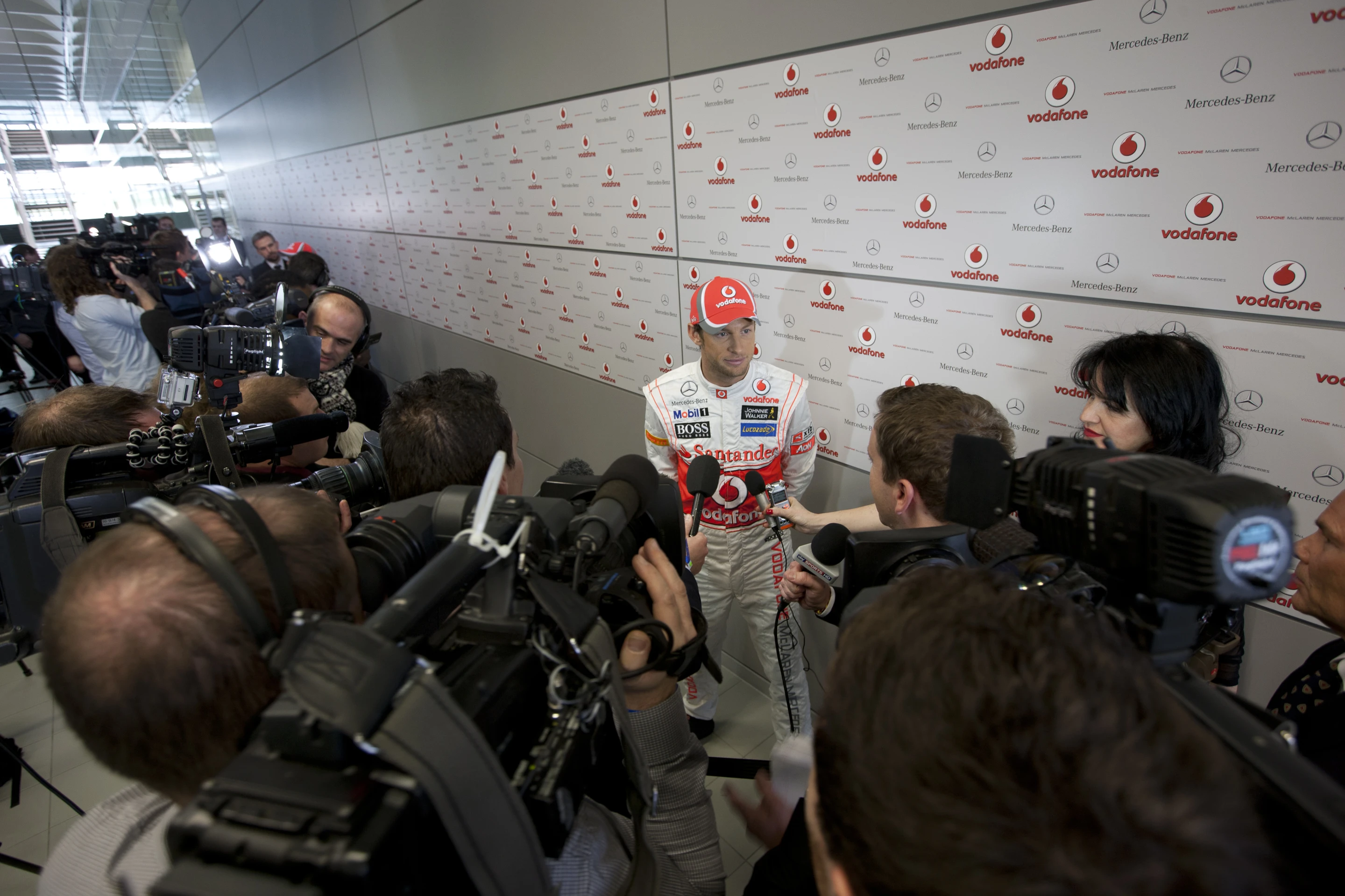 Vodafone McLaren Mercedes 2012 season F1 launch