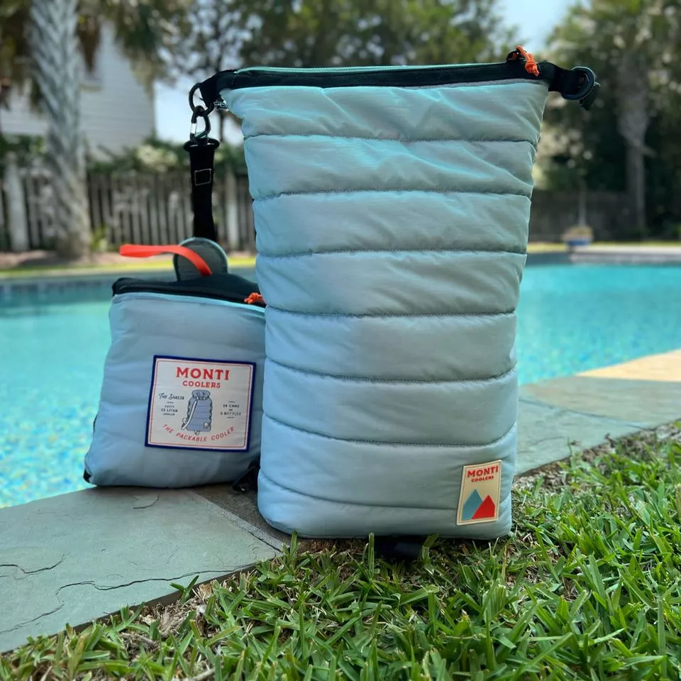 The newer Monti v2 models feature horizontal baffles and thicker materials but still pack small