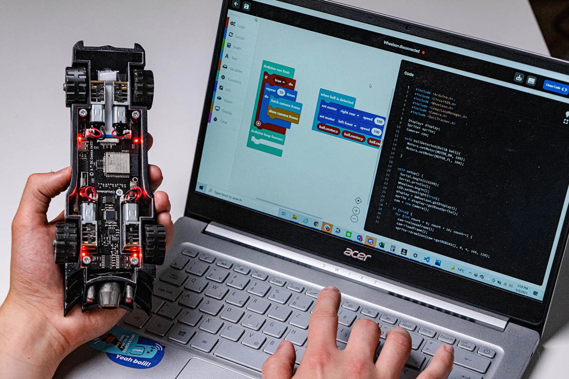 This DIY smart Batmobile™ zooms into holiday fun and arrives on time