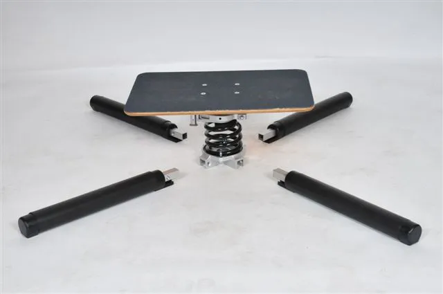 The larger platform is designed for rehab and general fitness
