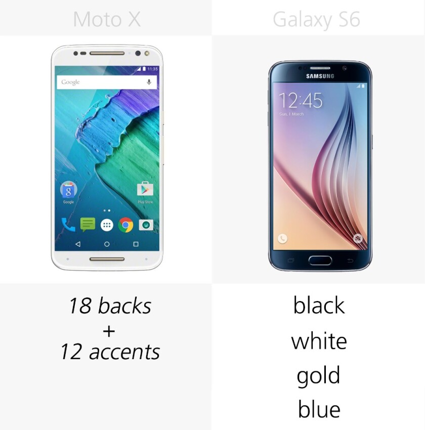 Color options