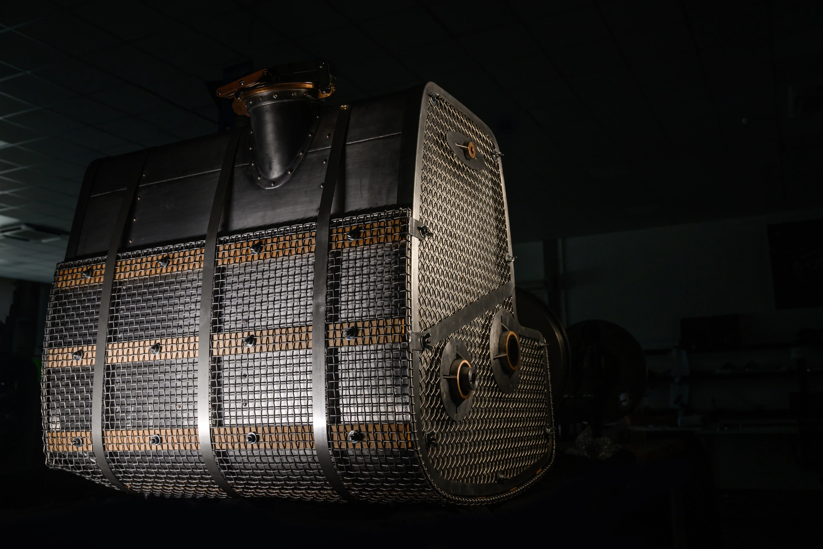 "The Vintage Car Radiator Company, based at Bicester Heritage, has crafted exact recreations of the some of the Blower’s key components – including the mirror-polished, nickel-plated radiator shell and the hand-beaten fuel tank (above) formed in steel and copper."