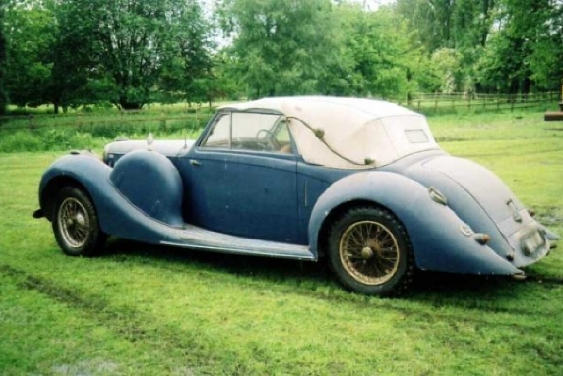 V12 Lagonda Found In Barn