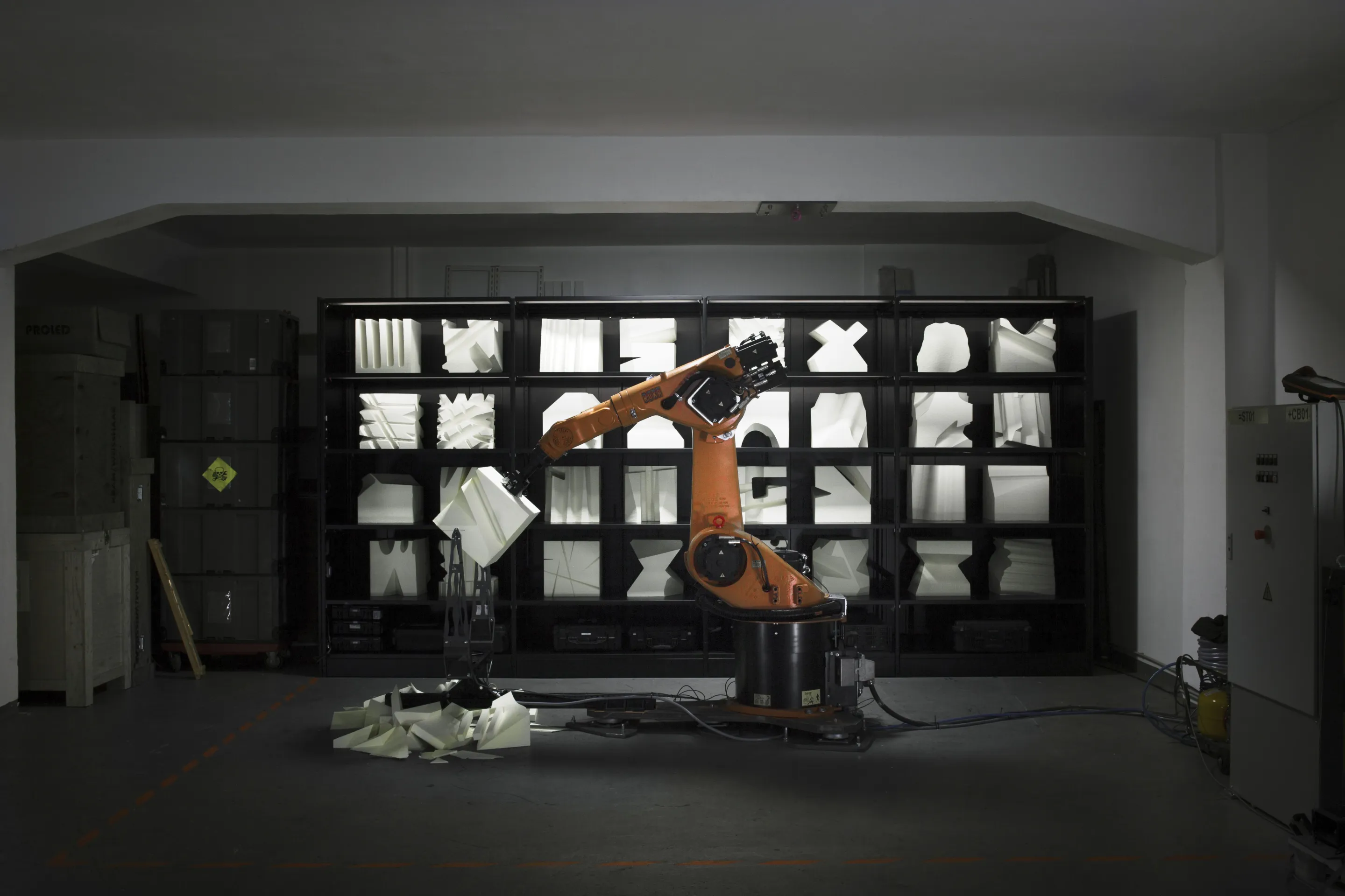 A Robochop robot, hard at work (Photo: Matthias Ziegler)