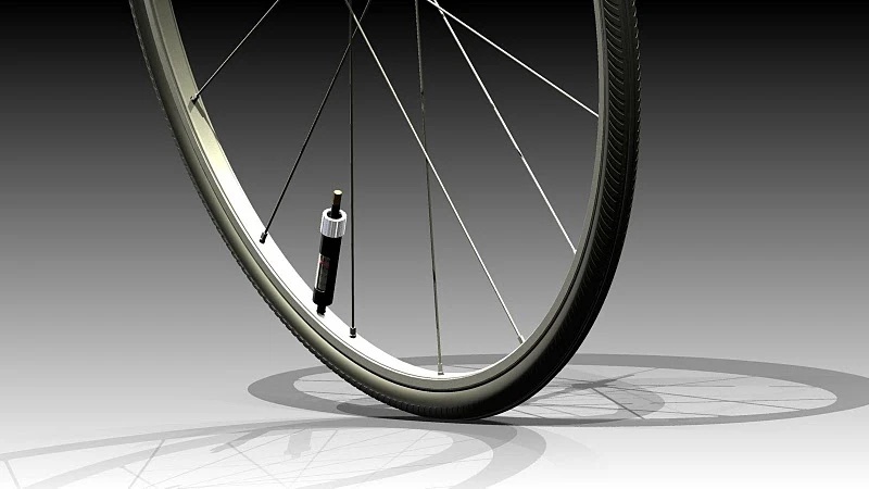 A rending of the City Pro model of the PumpTire