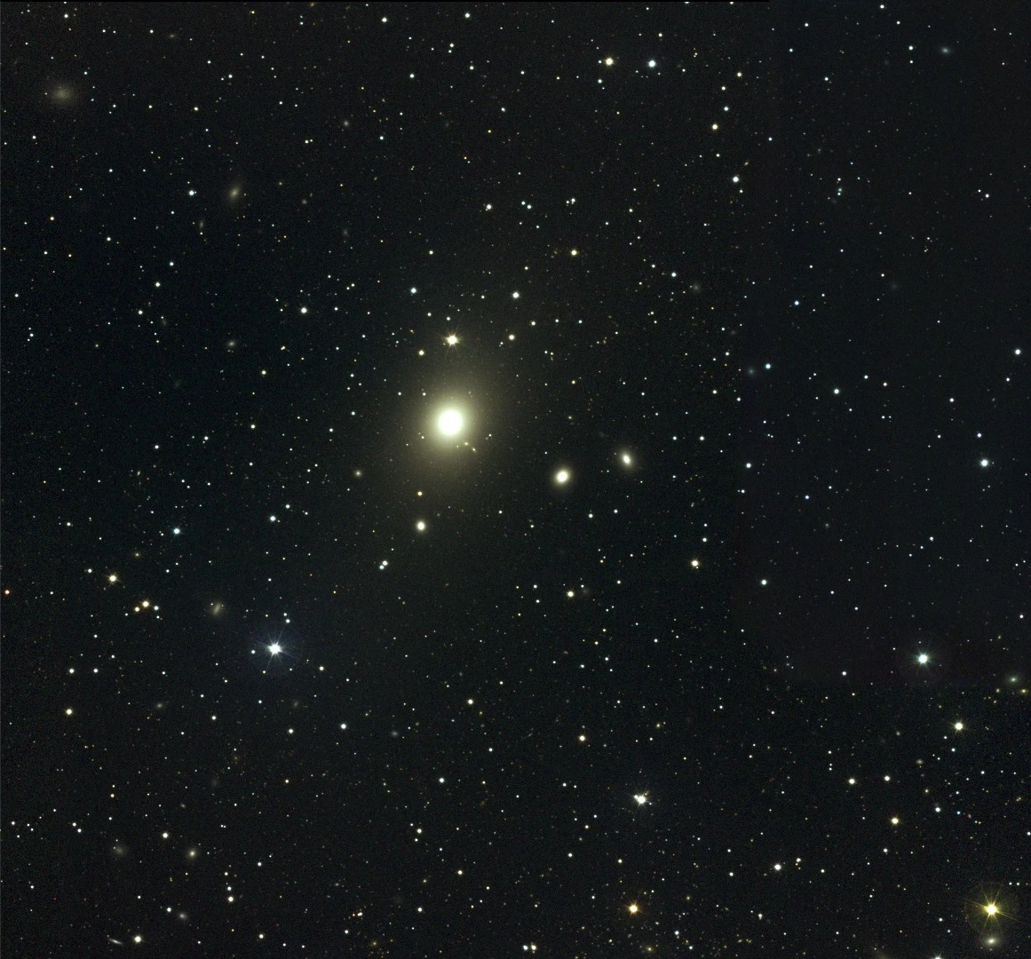 Visible light image of the Virgo Galaxy Cluster