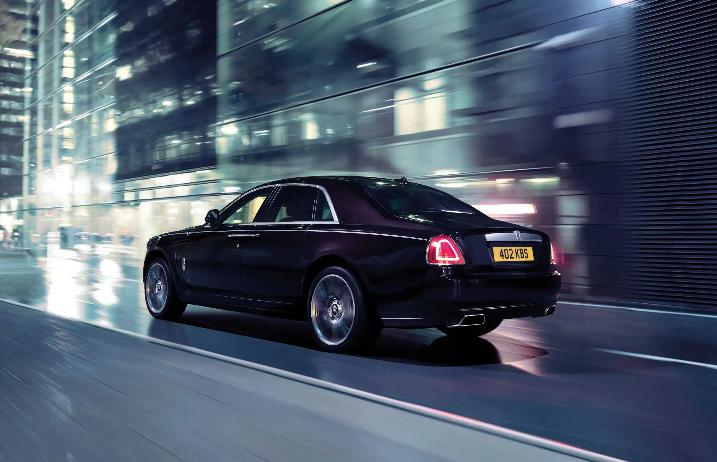 The Rolls-Royce Ghost V-Specification has 30 bhp more power than the regular Ghost