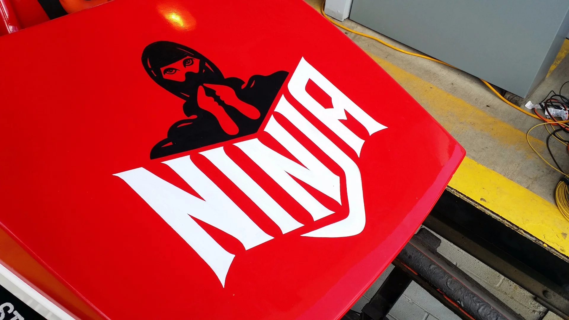 The old Ninja roller coaster from 1989 is now a thoroughly 2016 experience