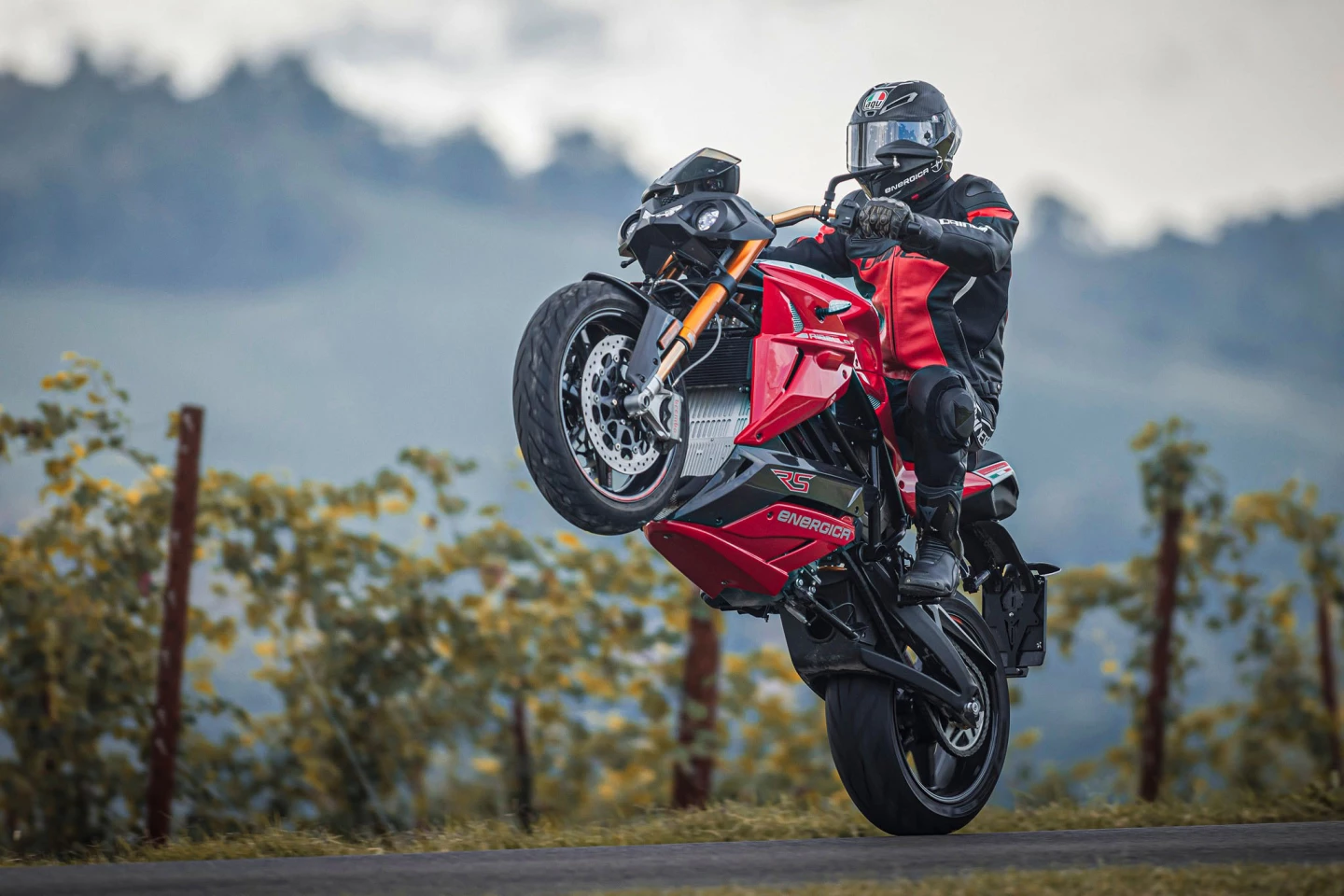 Energica showcased Italian design flair, impressive performance figures, and some of the biggest battery packs in the business