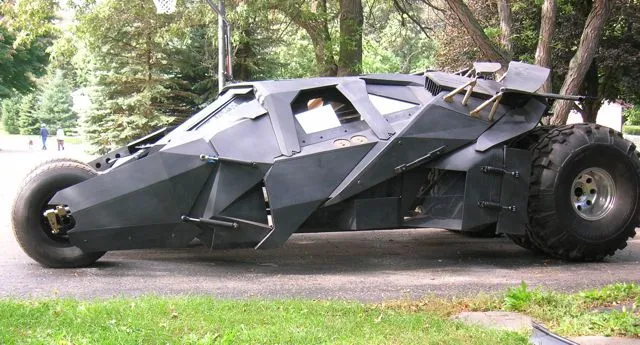 Bob Dullam's Batmobile Tumbler replica
