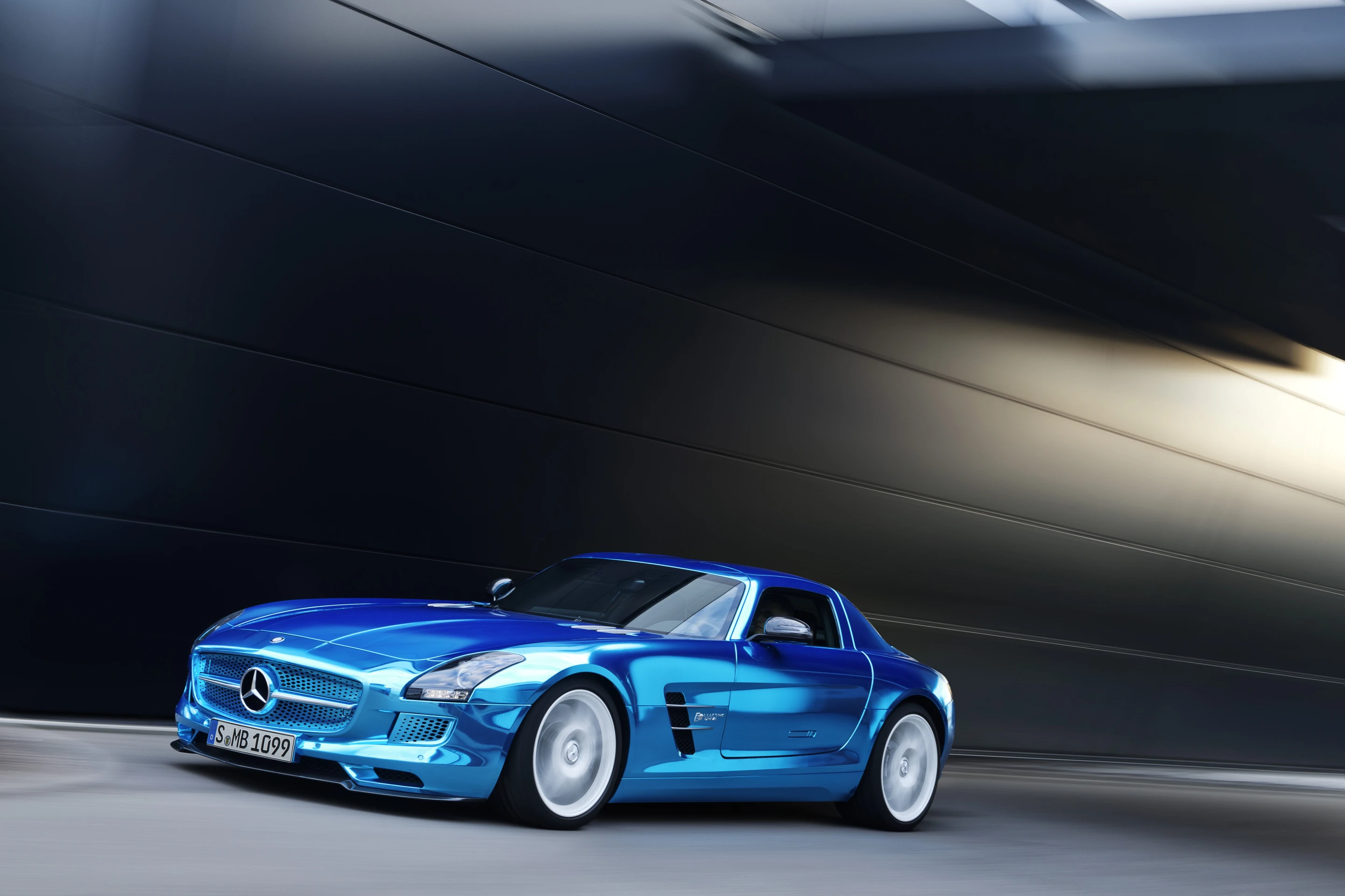 The Mercedes-Benz SLS AMG Coupé Electric Drive (Image: Mercedes-Benz)