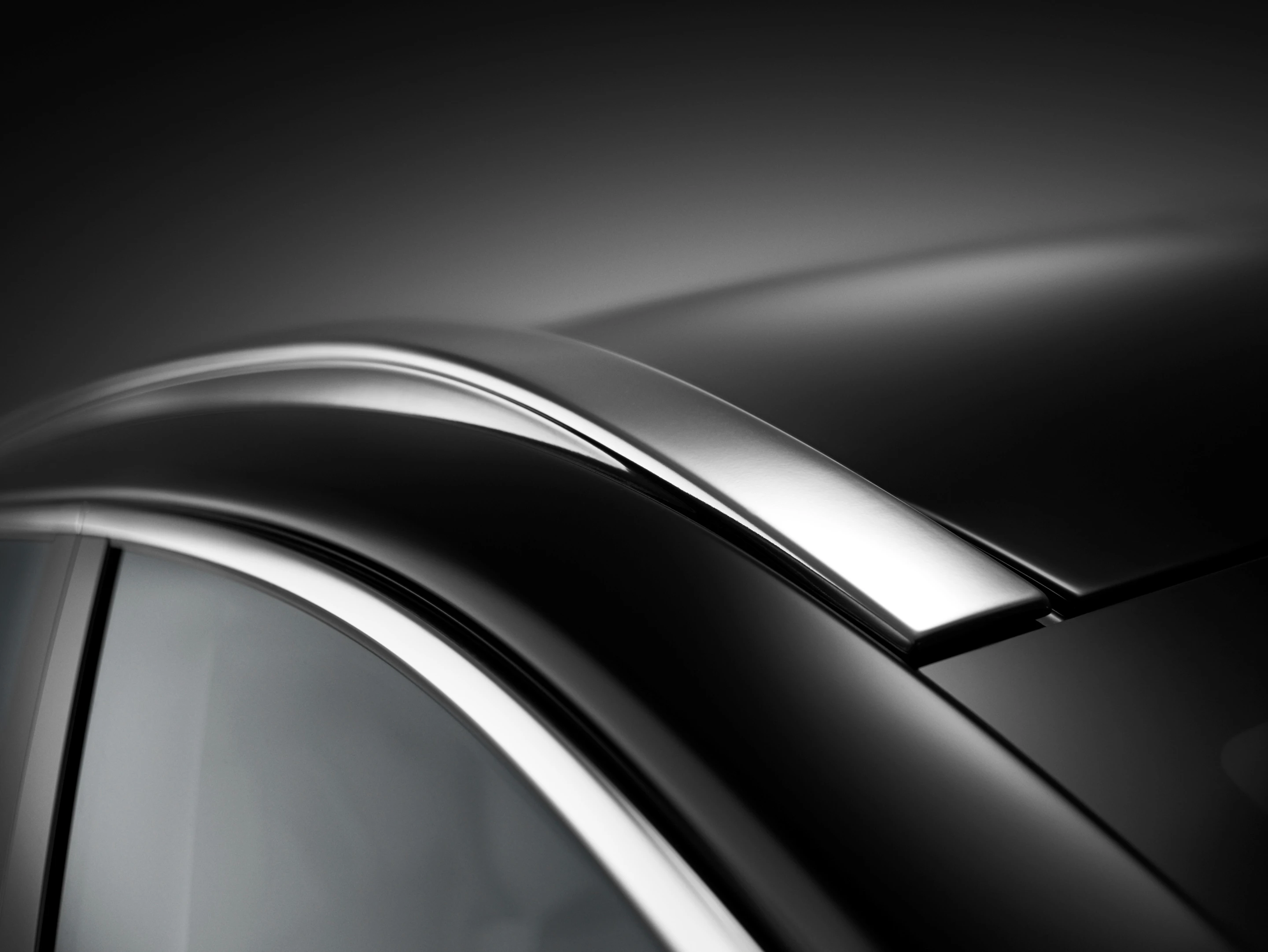 Stainless steel details make the XC90's exterior look more "premium"