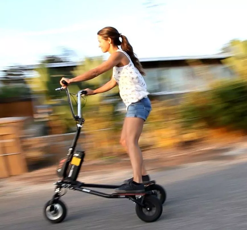 Out and about with the Trikke Freedom