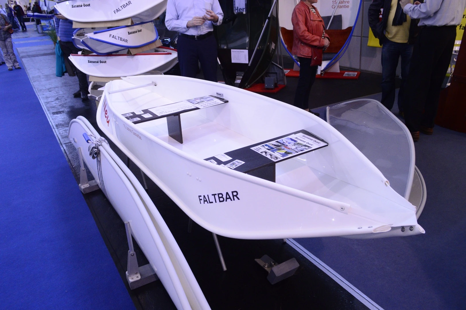 Banana-boat models are designed to be used as dinghies, rowboats, sailboats, motorboats and more