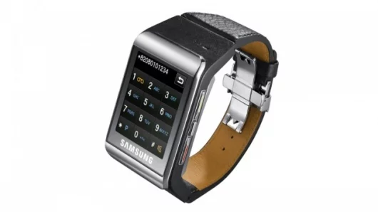 The Samsung S9110 watch phone