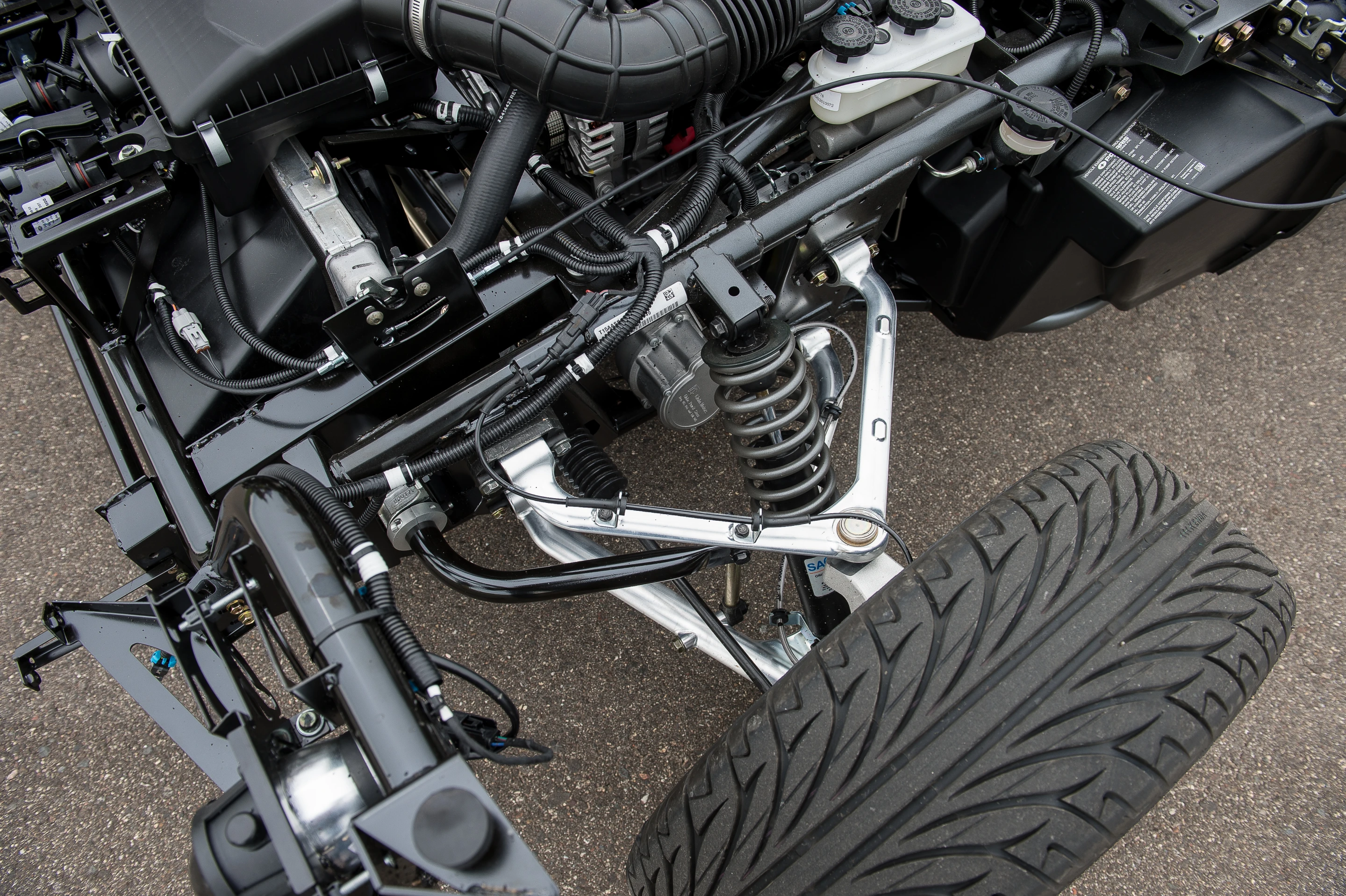 Suspension detail