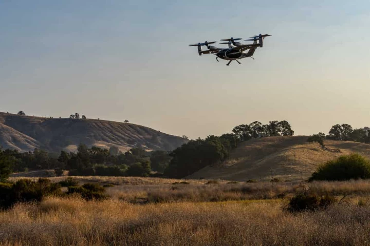 Joby has acoustically profiled its eVTOL air taxi with the help of NASA's Mobile Acoustics Facility