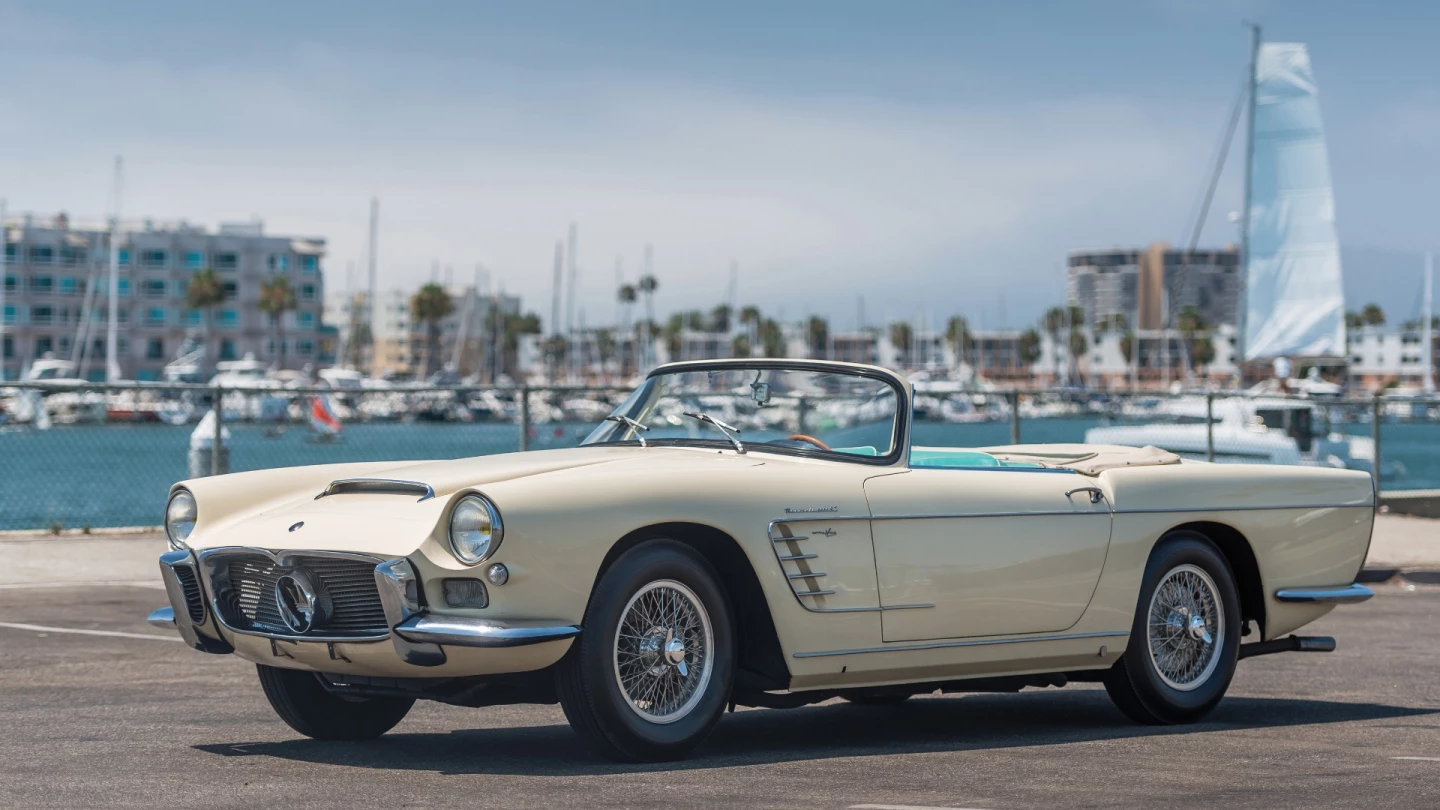 1959 Maserati 3500 GT Spyder by Frua | Estimate: $650,000 to $1,000,000 | Official Auction Description: RM-SothebysLot 155