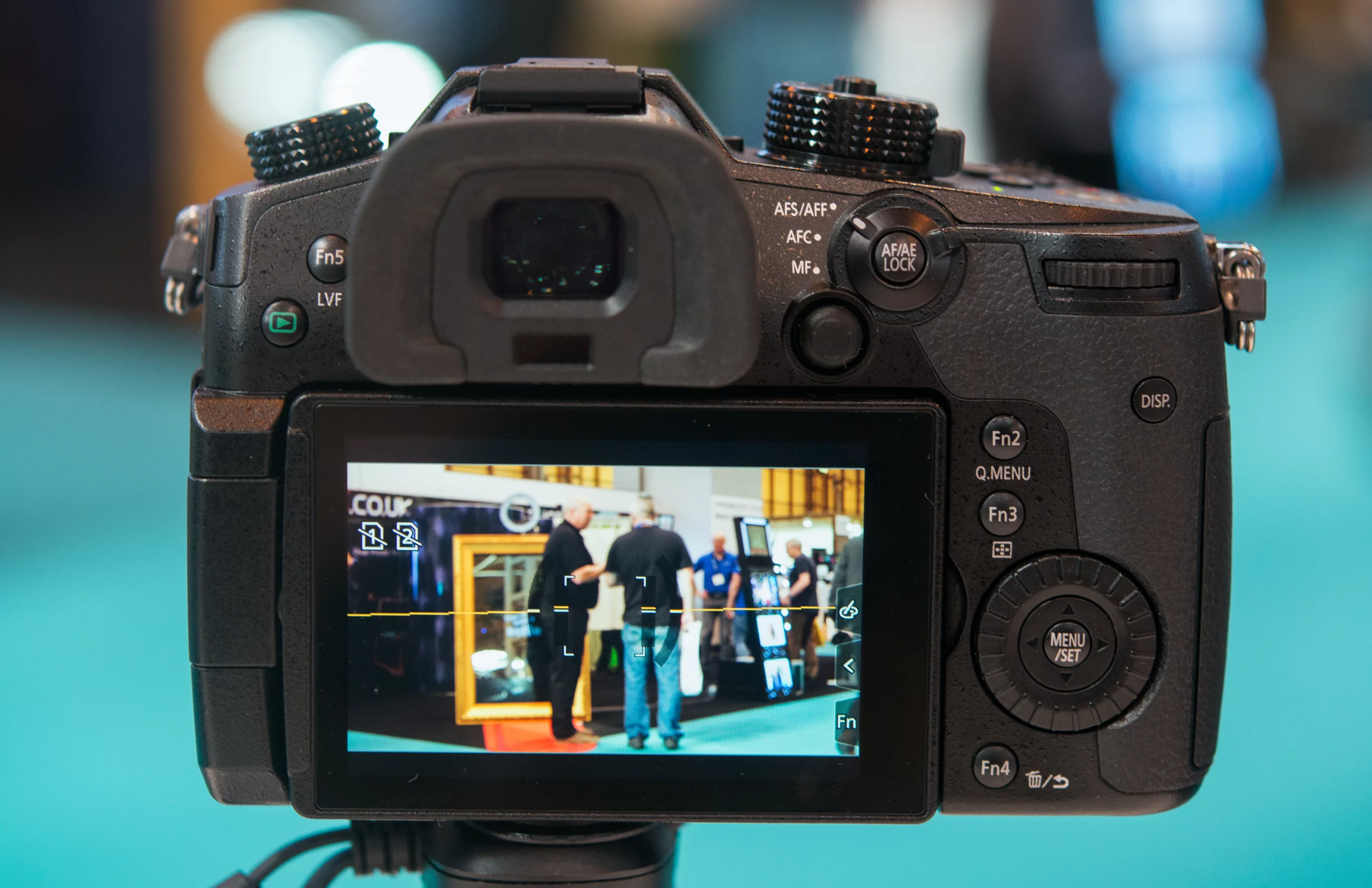 The Panasonic GH5 was a popular attraction at The Photography Show 2017