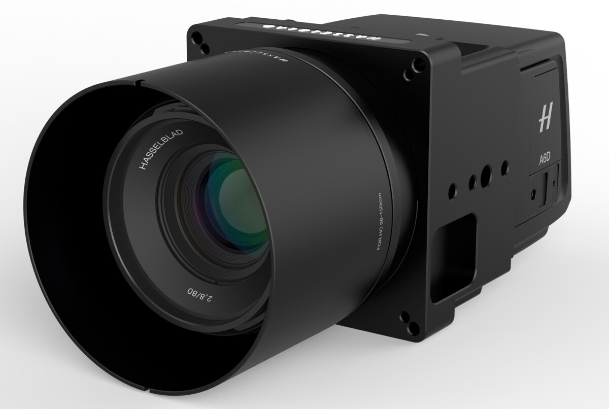 The Hasselblad A6D 100c is compatible with H System lenses which feature locking mounts to minimize vibration and flexing